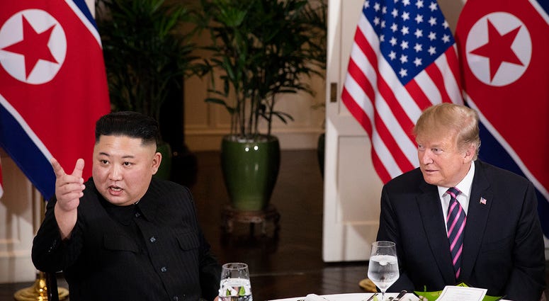 President Donald Trump and Kim Jong Un. President Donald Trump and Kim Jong Un