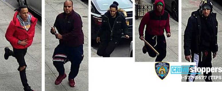 The suspects in the attack. Bodega attack suspects
