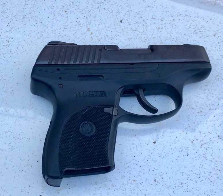 Police say this semiautomatic handgun was recovered at the scene. NYPD shooting