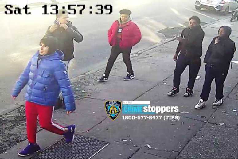 The suspects. Brooklyn boy robbed by teens
