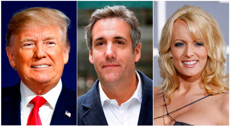 Trump, Cohen, Daniels