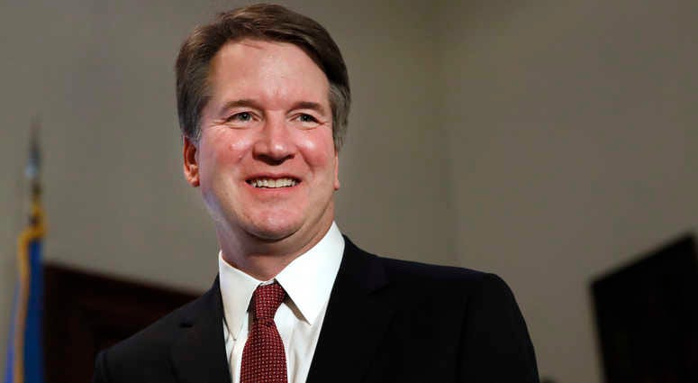 Supreme Court nominee Judge Brett Kavanaugh on Capitol Hill in Washington Brett Kavanaugh