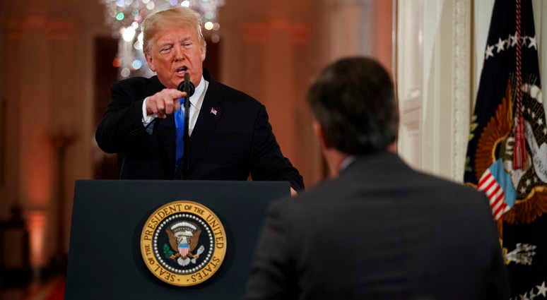 Trump lashes out at CNN reporter Jim Acosta