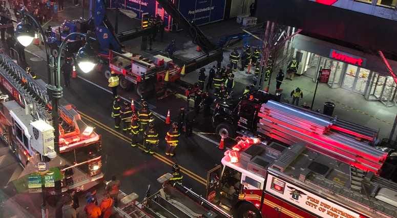 Crane Collapse near Penn Station