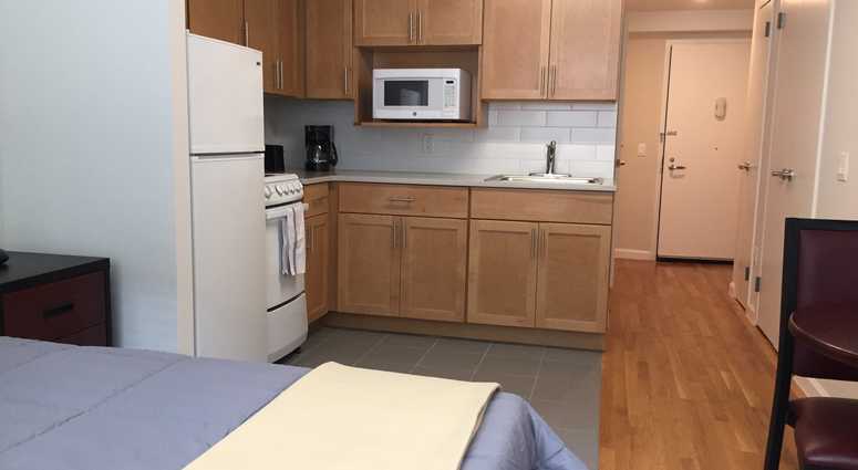 A veterans housing complex opened in Fordham Heights. A veterans housing complex opened in Fordham Heights.