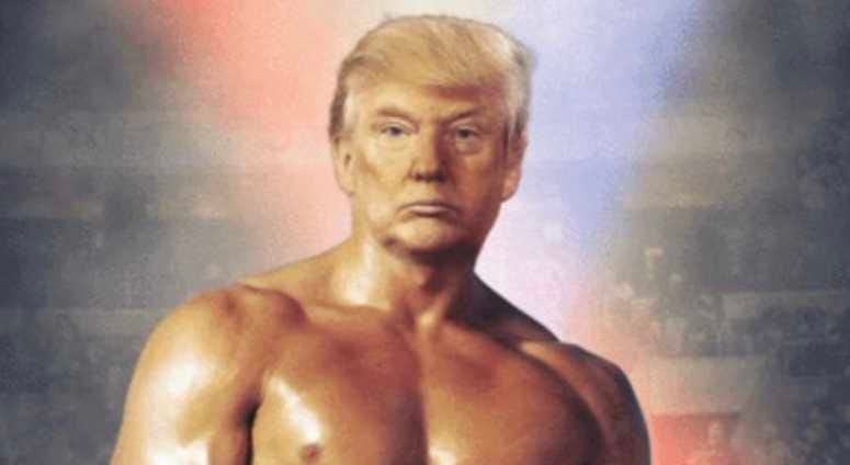 Donald Trump as Rocky