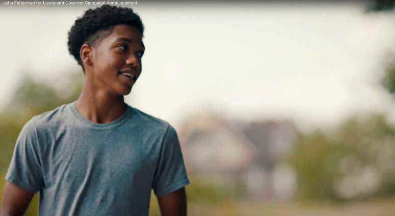 In this undated frame from video provided by John Fetterman for Lieutenant Governor shows Antwon Rose in a campaign announcement. Funeral services are being held Monday, June 25, 2018, for Rose, who was shot and killed by cops when he fled a traffic stop In this undated frame from video provided by John Fetterman for Lieutenant Governor shows Antwon Rose in a campaign announcement. Funeral services are being held Monday, June 25, 2018, for Rose, who was shot and killed by cops when he fled a traffic stop