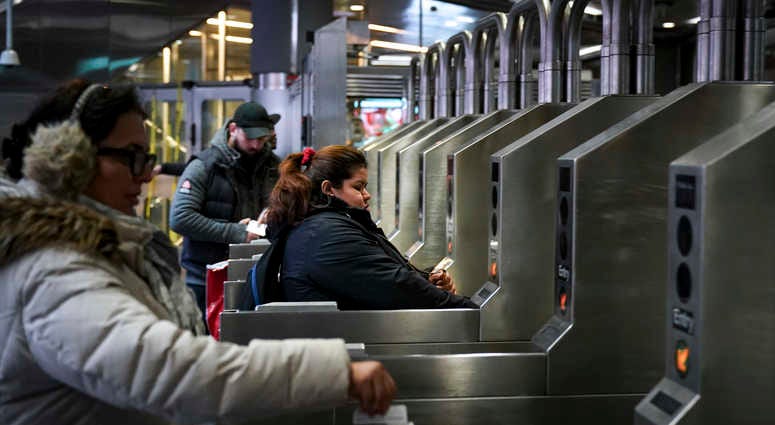 Subway turnstile