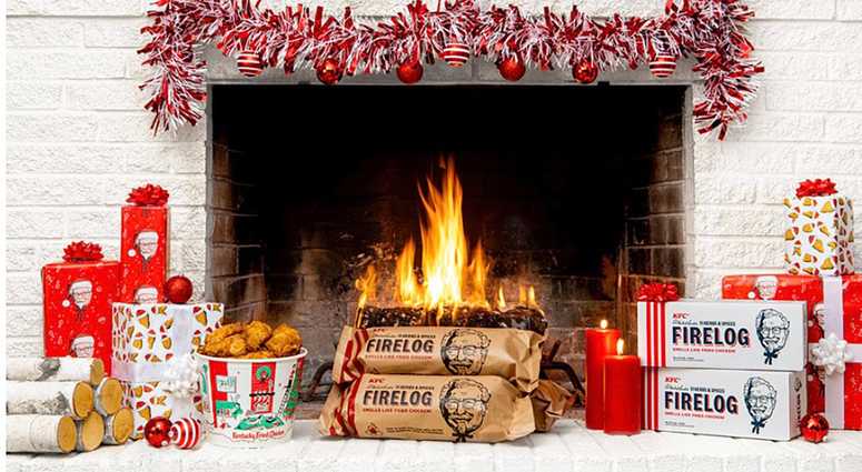 Fried chicken fire logs Fried chicken fire logs
