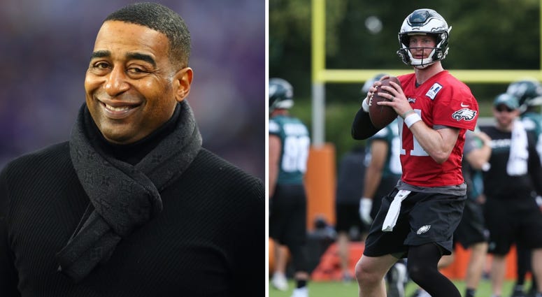 Mark J. Rebilas-USA TODAY Sports / Cris Carter on Carson Wentz Cris Carter on Carson Wentz