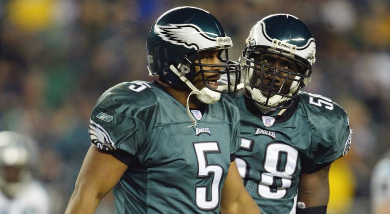 Donovan McNabb and Ike Reese Donovan McNabb and Ike Reese