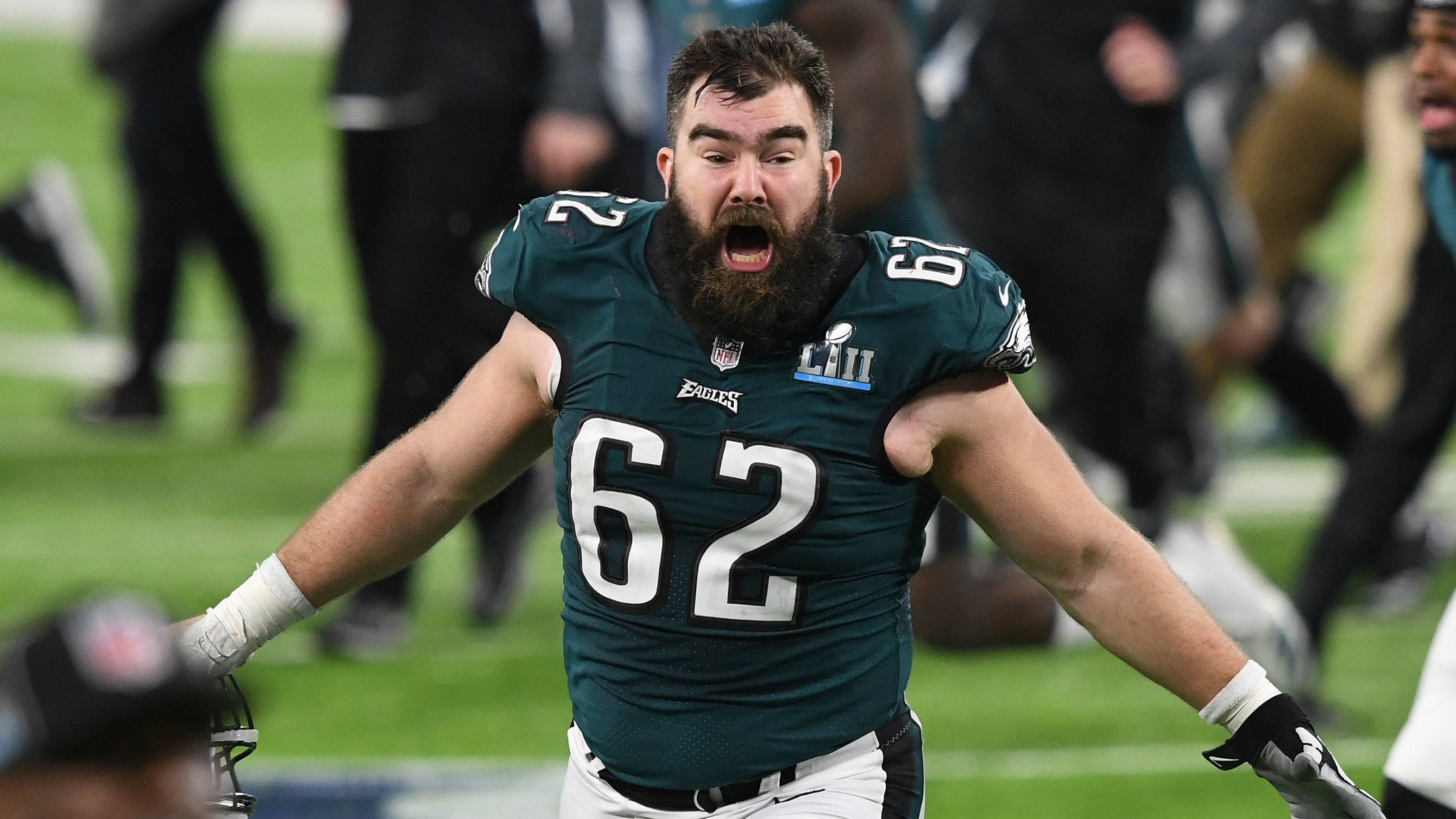 Eagles center Jason Kelce | 94 WIP