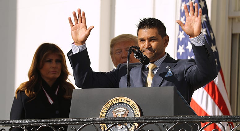 Dave Martinez – Nationals' White House Visit Dave Martinez – Nationals' White House Visit