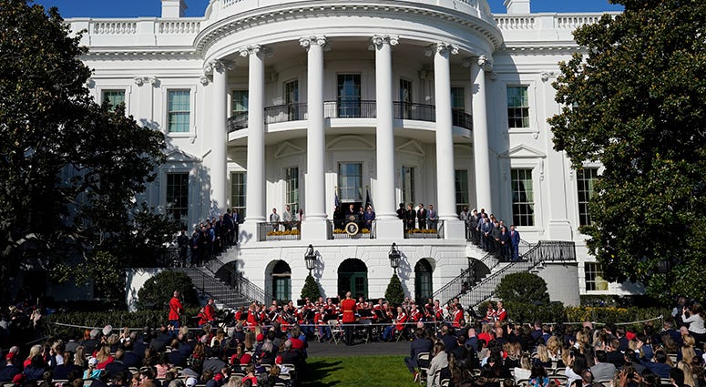 President Donald Trump welcomes the 2019 World Series champion Nationals to the White House President Trump – Nationals' White House Visit
