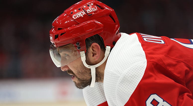 Ovi's like a shark. Once he starts smelling blood... Hagelin: Once Ovi starts smelling blood, it's 'game over'