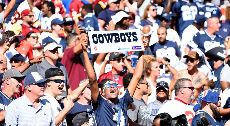 TINSMAN: Cowboys fans turn FedEx Field hostile Cowboys fans turn FedEx Field hostile for Redskins