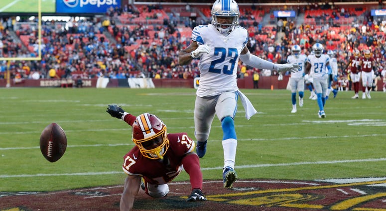 Darius Slay runs down Terry McLaurin in a November 2019 game. McLaurin got the best of Slay that day, catching 5 balls for 72 yards. NFC East unchanged by free agency