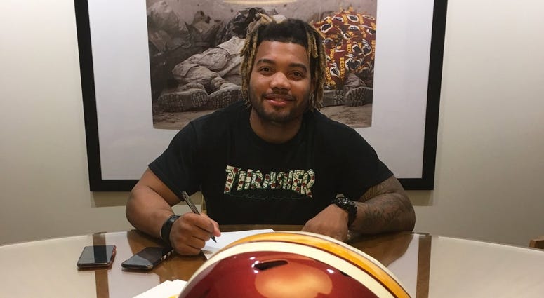 Second-Round Pick Derrius Guice Signing His Rookie Contract Derrius_Guice