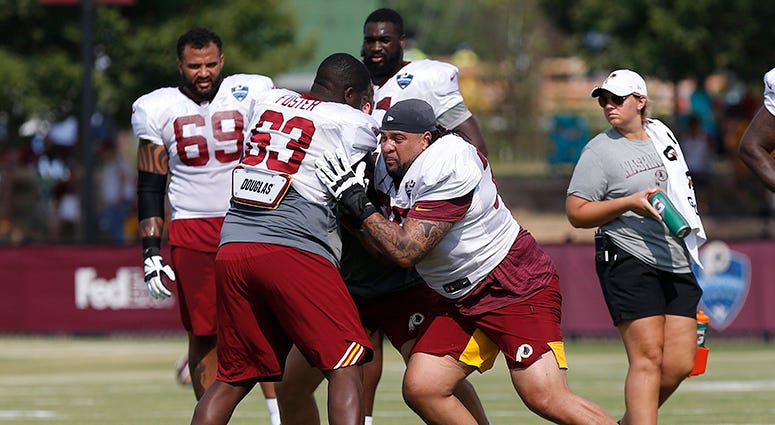 Donald Penn Redskins' starting left tackle 'right now' Donald Penn named Redskins' starting left tackle