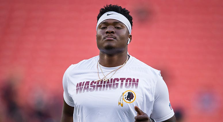 Jay Gruden provides no clarity at QB after Keenum injures foot Jay Gruden provides no clarity at QB after Keenum injury