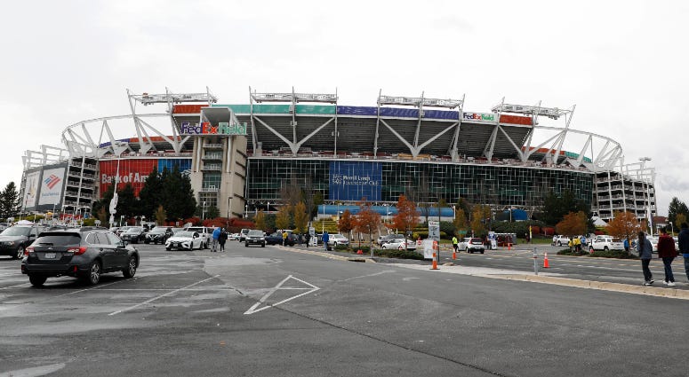 Redskins stadium transformed into possible screening site for COVID-19 FedEx Field to serve as COVID-19 testing site