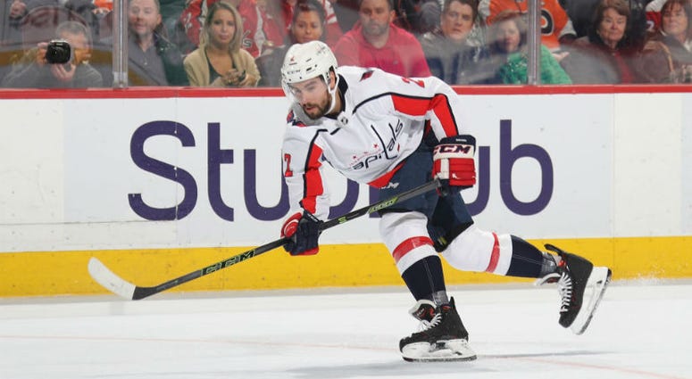 Former Washington Capitals defenseman Matt Niskanen. Capitals trade defenseman Matt Niskanen to Flyers for Radko Gudas.
