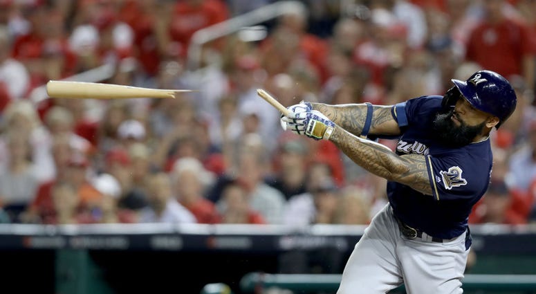 Strasburg kept Brewers bats out of whack. PHOTOS: Stay in the fight! Nats beat Brewers in Wild Card