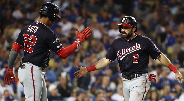 Nats strike first in Game 2 and never look back Nats strike first in Game 2 and never look back