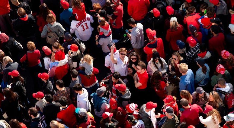 Sea of red at the Nats' World Series parade in D.C. Photos of Nationals' World Series parade are insane