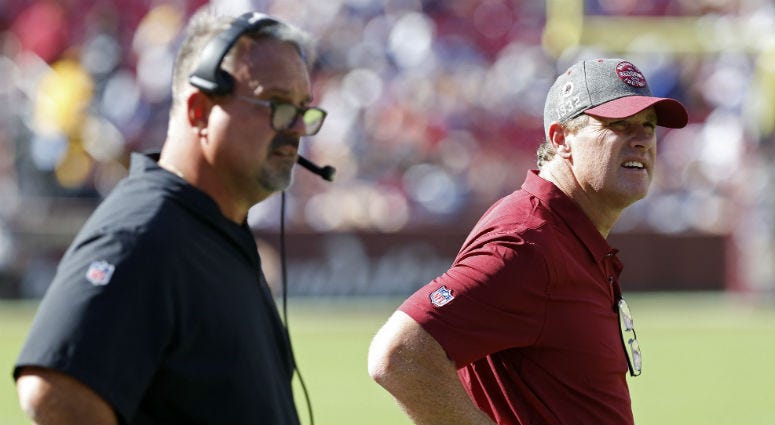 SNIDER: Redskins defensive staff safe, says Gruden Redskins defensive staff safe, Jay Gruden says