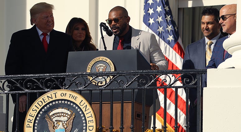 Howie Kendrick – Nationals' White House Visit Howie Kendrick – Nationals' White House Visit