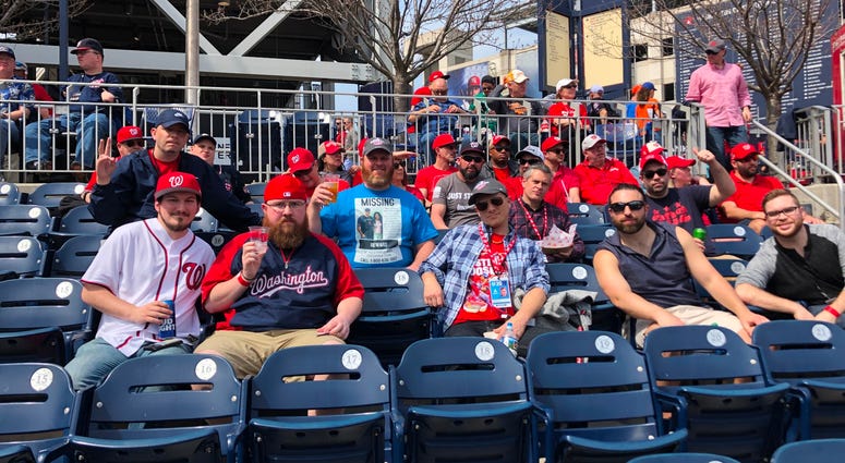 106.7 The Fan personalities at Nats Park on The Fan Day. 106.7 The Fan personalities at Nats Park on The Fan Day.