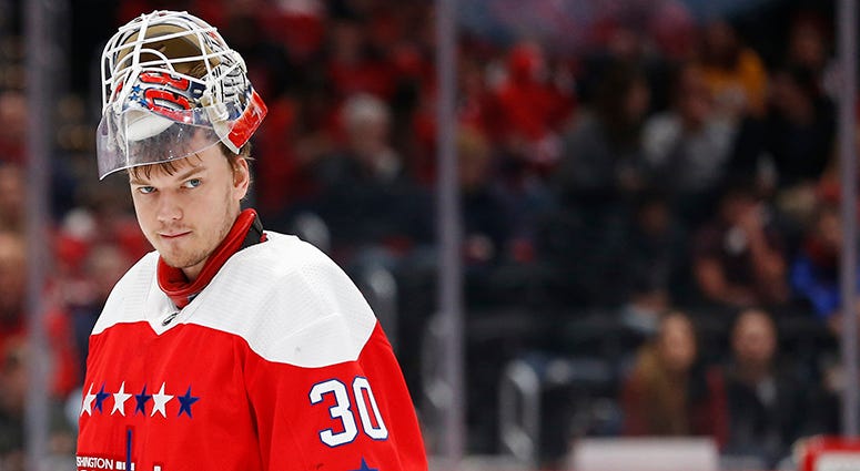 Samsonov improves to 14-2-1 with latest win and leads the NHL with a 3.10 goals against average Ilya Samsonov proving to be a 'true gamer' for Capitals