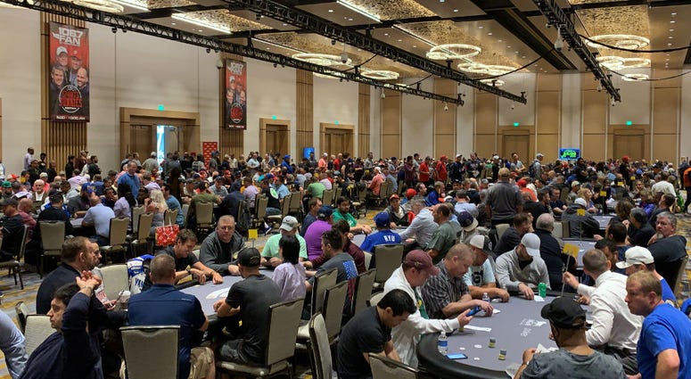 Junkies Poker Open 2019 It was a packed house at the Grand Ballroom at MGM National Harbor.