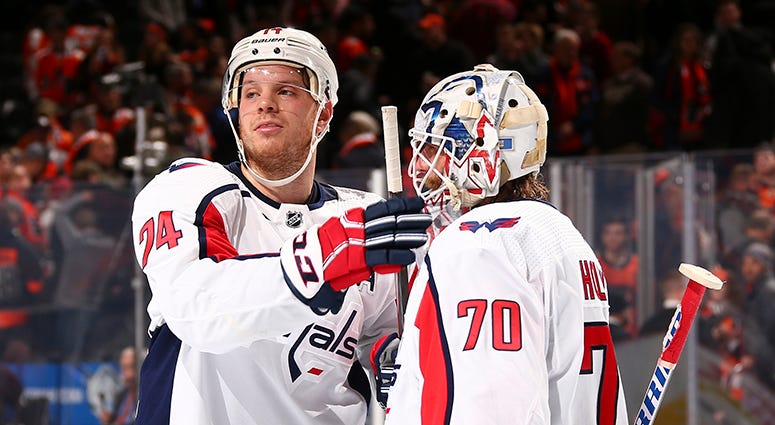 Carlson: Caps' defense ready to take on GM's challenge Carlson: Caps' defense ready to take on GM's challenge
