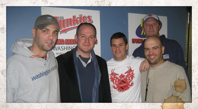 Sports radio legends unite! Could Rich Eisen cut it as the fifth Junkie?