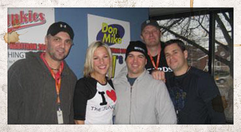 From WRC-TV to SportsCenter to the Daytona 500 and beyond, through it all Lindsay Czarniak has remained a loyal friend of the Junks! Poor Lindsay… she still can’t escape this photo on Google Images.