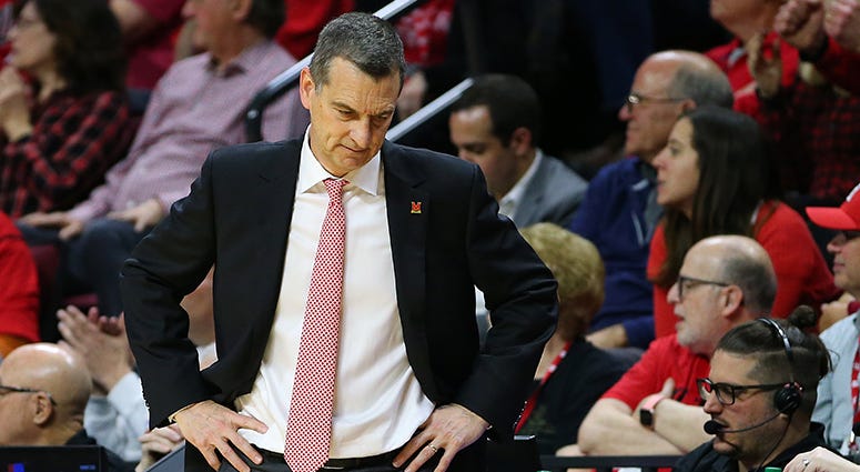 Mark Turgeon reacts during the second half of Maryland's 78-67 loss to Rutgers on Tuesday Terps meltdown should leave Mark Turgeon's future tepid