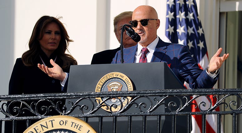 Mike Rizzo – Nationals' White House Visit Mike Rizzo – Nationals' White House Visit