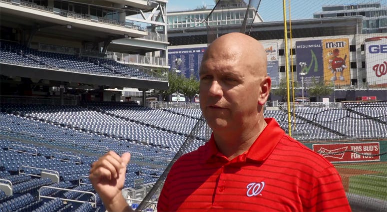 Nationals extend protective netting at Nats Park New protective netting at Nats Park extends nearly to foul poles