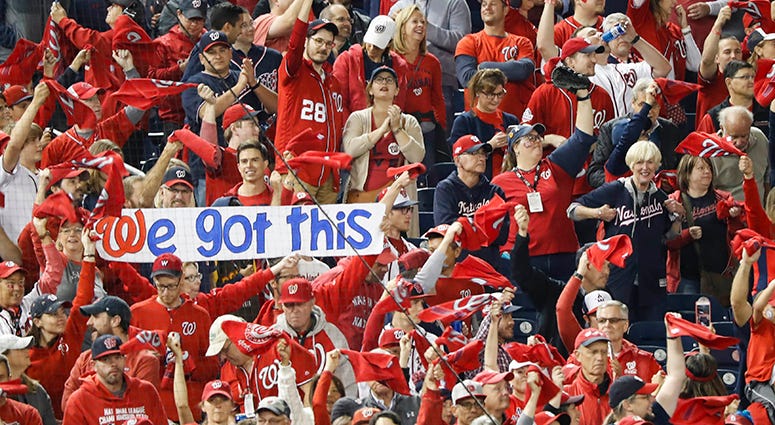 Nationals fans carry confidence into Game 4 of the NLCS Nationals Fans NLCS Game 4