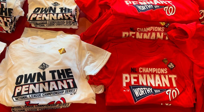 Nationals NL Pennant T-Shirts Nationals NL Pennant T-Shirts