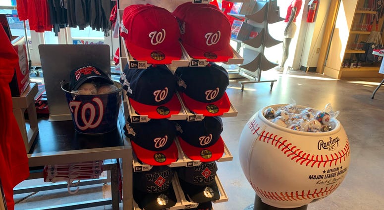 Nationals World Series Fitted Hats Nationals World Series Fitted Hats