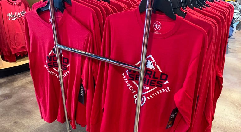 Nationals World Series Long Sleeve T-Shirt Nationals World Series Long Sleeve T-Shirt