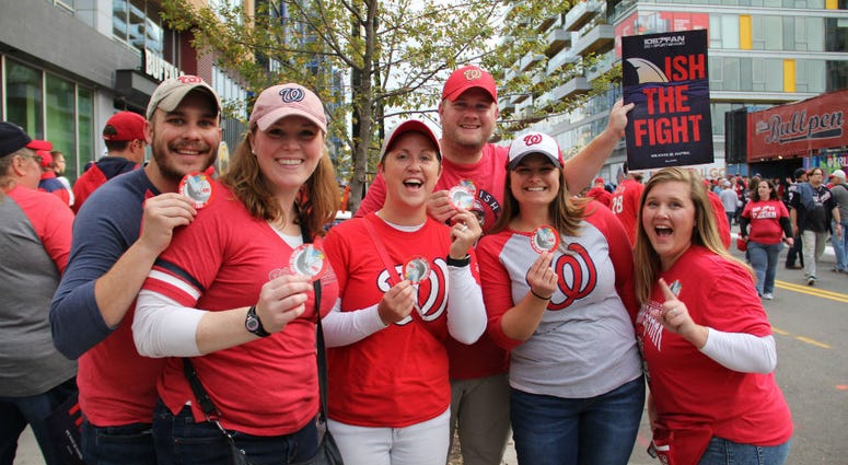 It was a party in the streets before Game 3 of the World Series. Nationals fans flooded Navy Yard for some serious pregame festivities before Game 3 of the World Series.