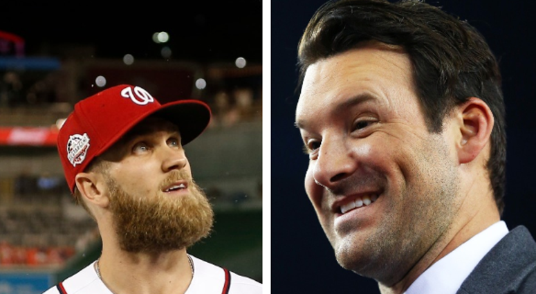 Bryce Harper and Tony Romo Bryce_Harper_Tony_Romo_Real
