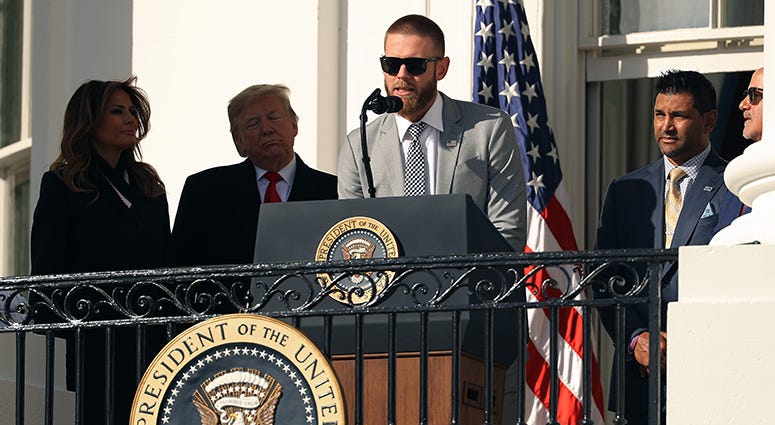 Stephen Strasburg – Nationals' White House Visit Stephen Strasburg – Nationals' White House Visit