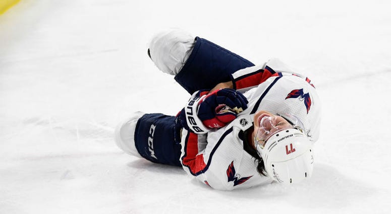Whatever T.J. Oshie's injury is, it's bad enough to likely keep him out for the remainder of the playoffs. T.J. Oshie 'highly unlikely' to return this postseason