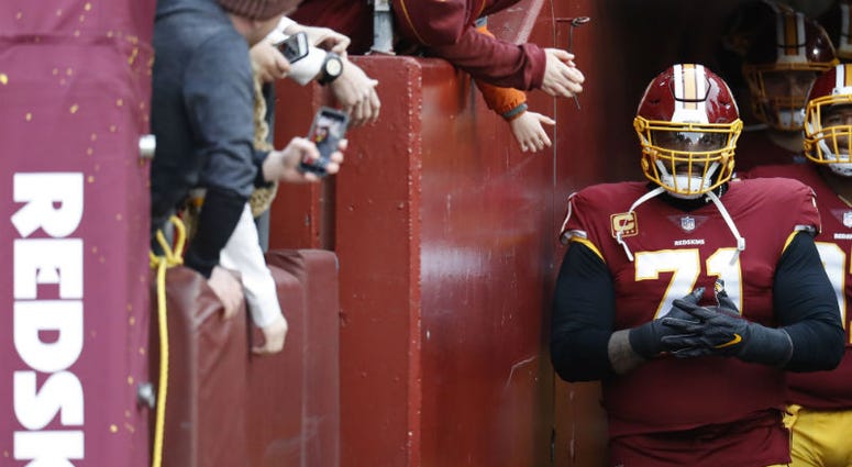 Trent Williams sitting out to demand a new contract is nonsense Redskins' Trent Williams sitting out is 'nonsense'