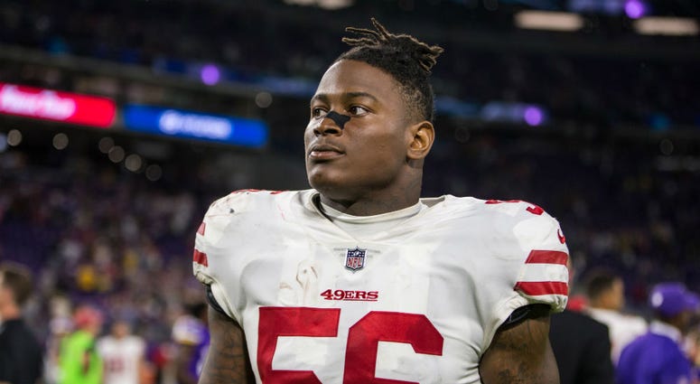 Redskins linebacker Reuben Foster. Redskins_Reuben_Foster